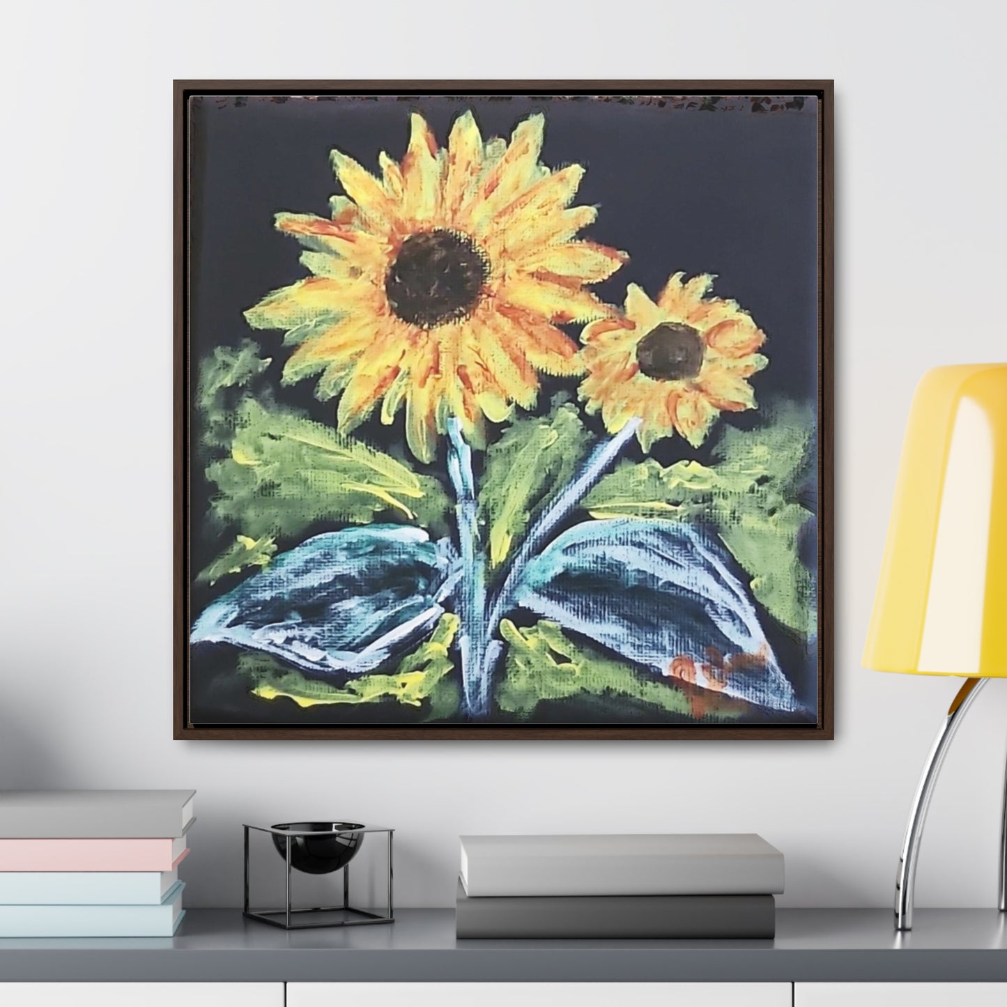 Framed Sunflower Print