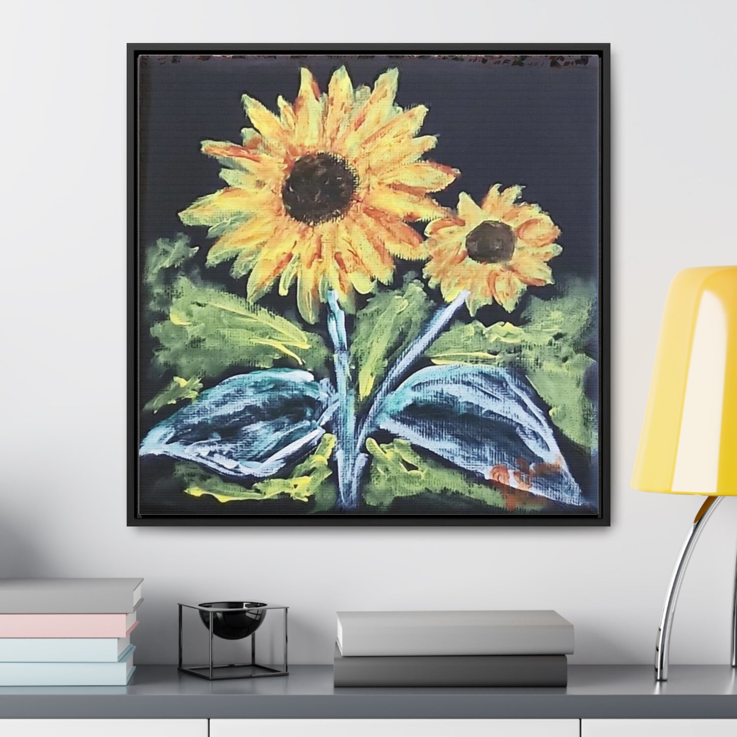 Framed Sunflower Print