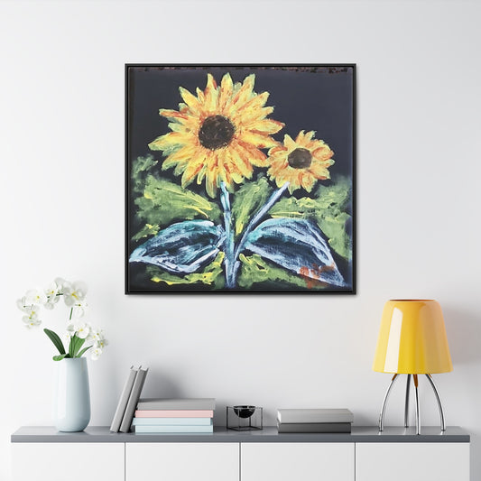 Framed Sunflower Print