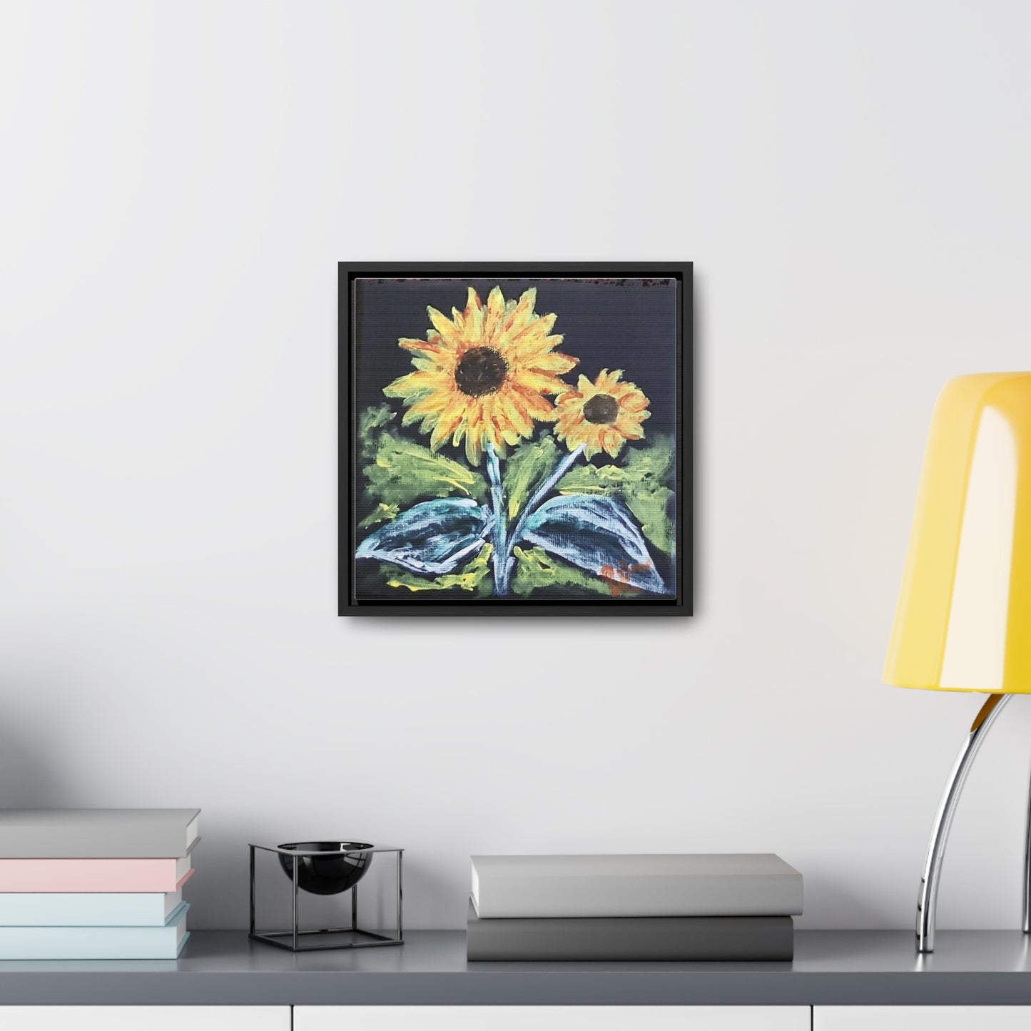 Framed Sunflower Print