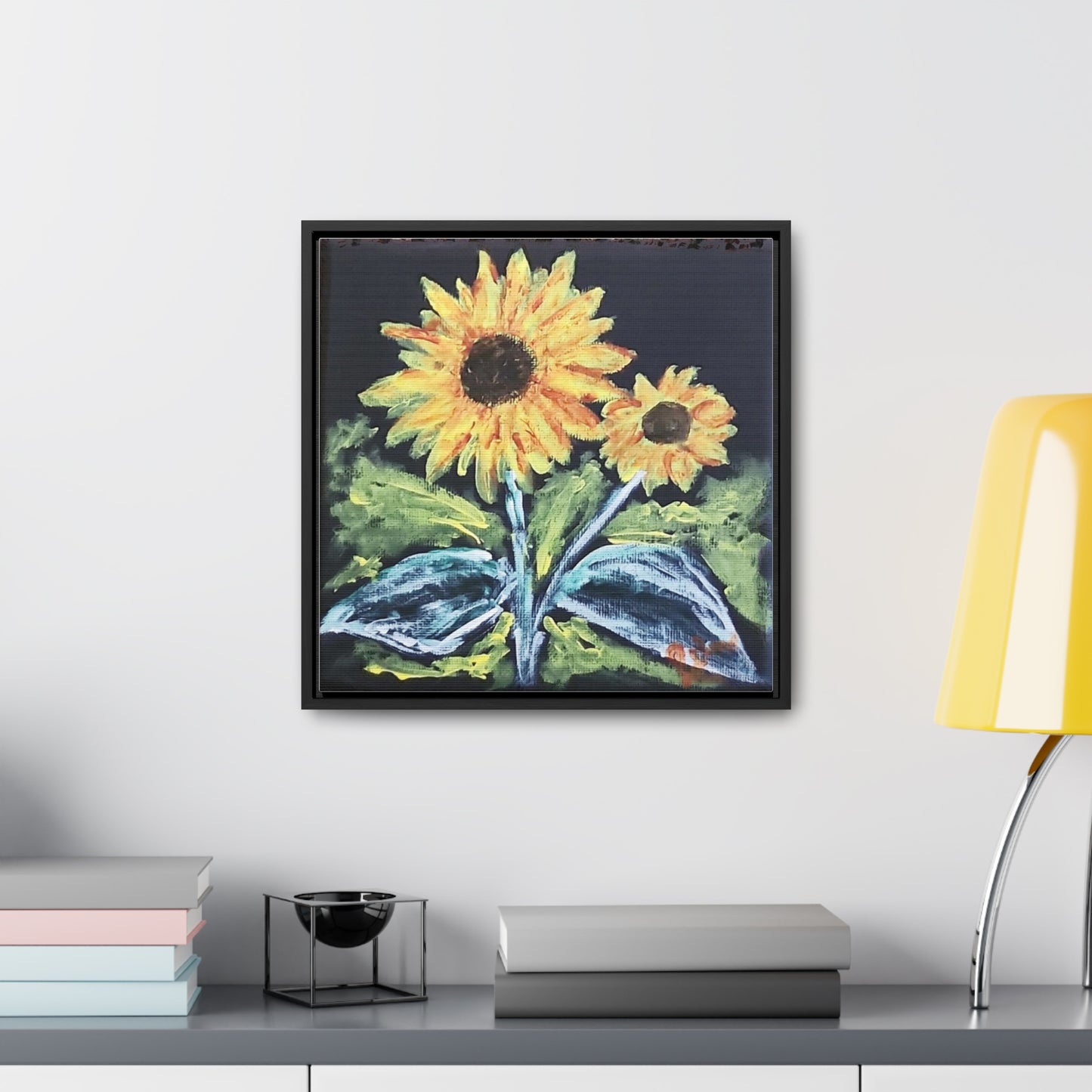 Framed Sunflower Print