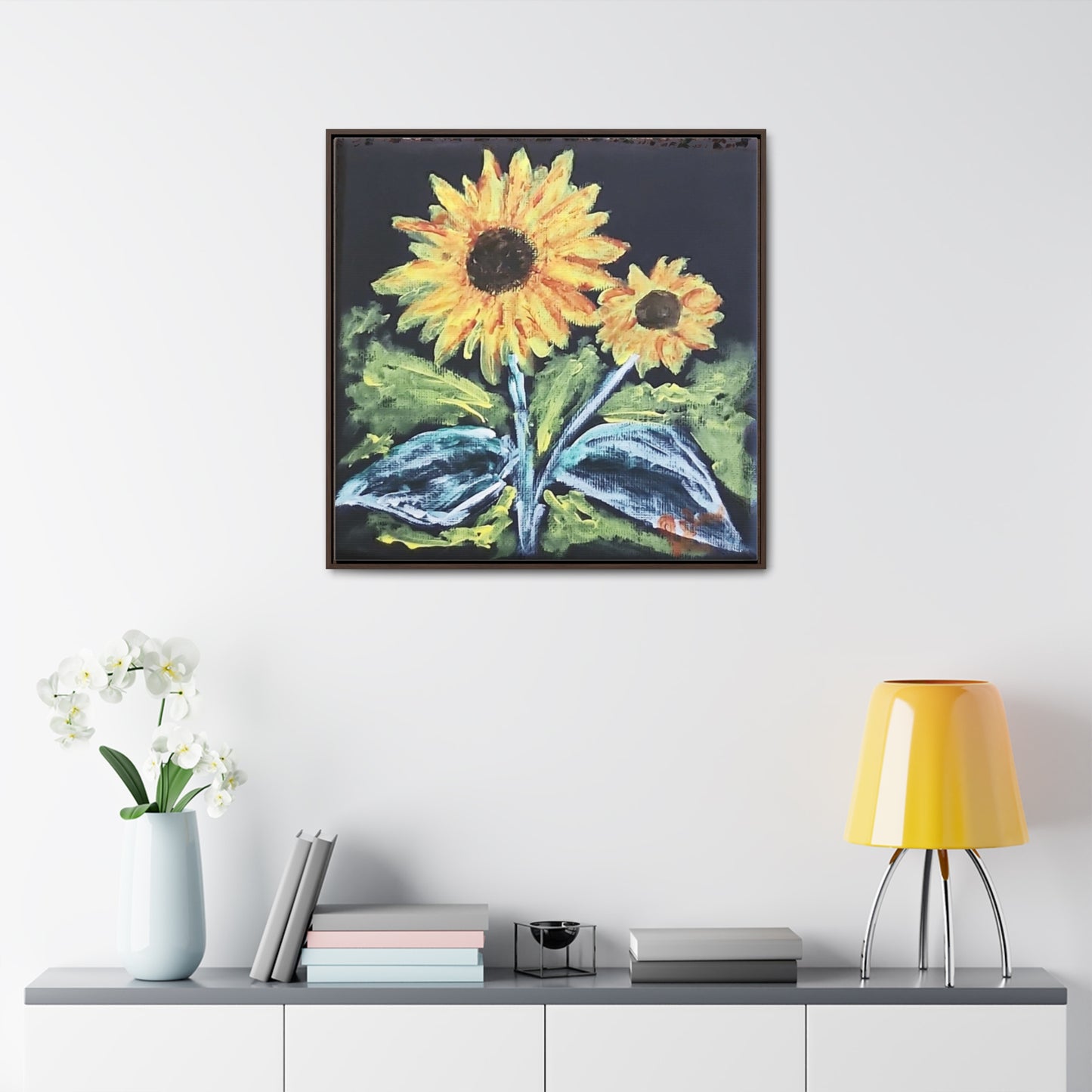 Framed Sunflower Print