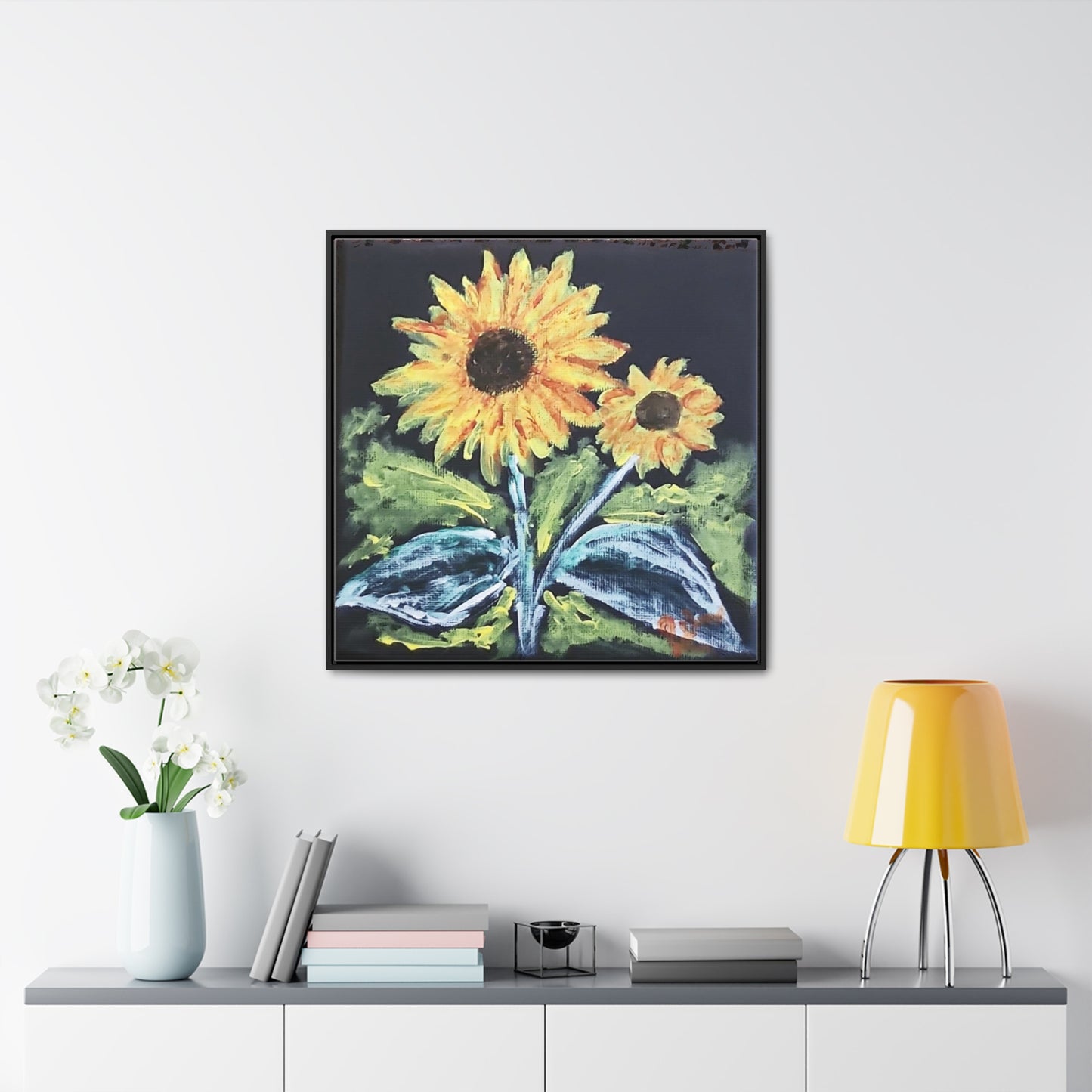 Framed Sunflower Print