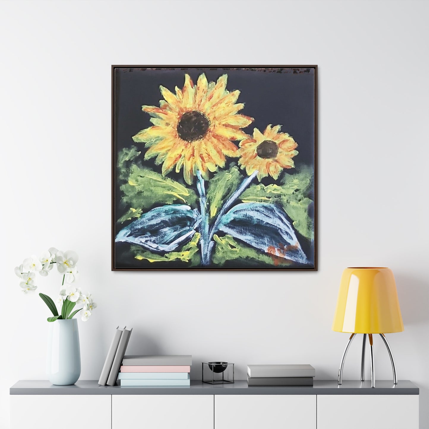 Framed Sunflower Print