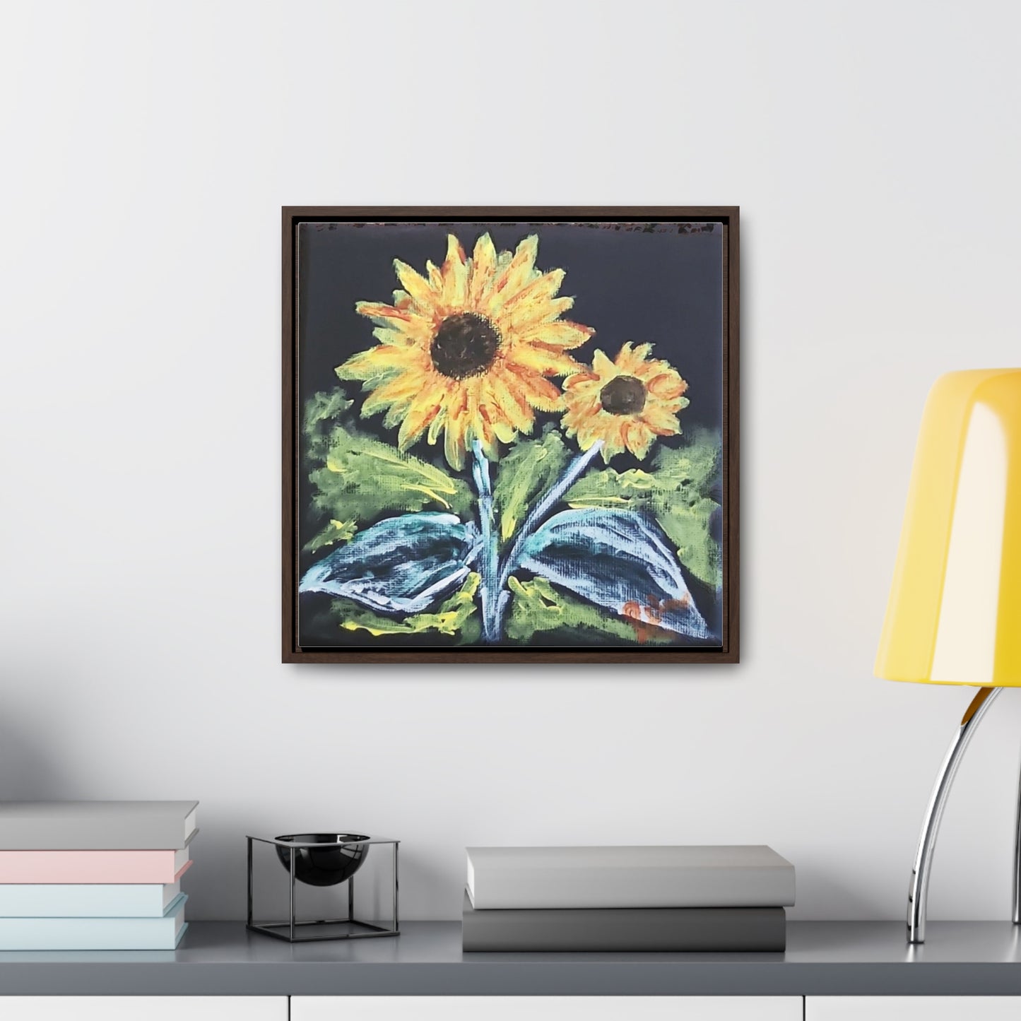 Framed Sunflower Print